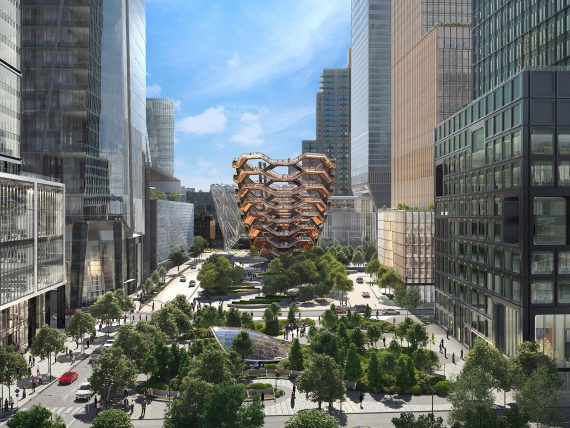 HUDSON YARDS HISTORIC MOMENT IN THE CITY OF NEW YORK